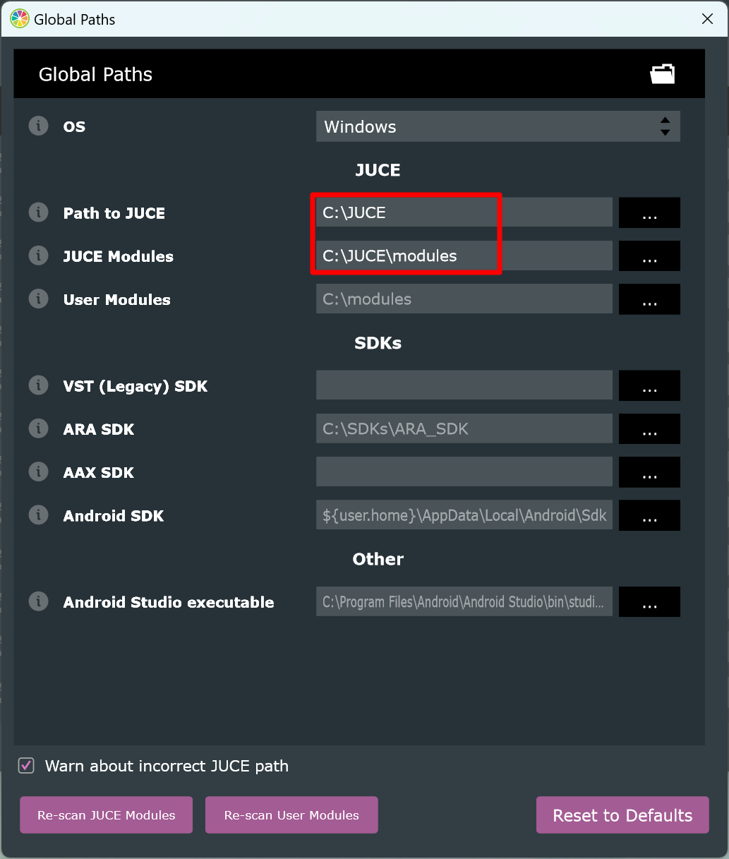 juce global paths